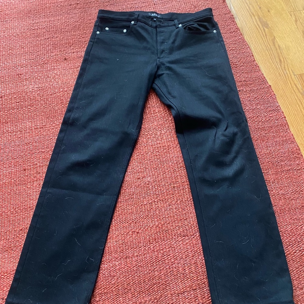 APC New Standard Black Jeans - size 33